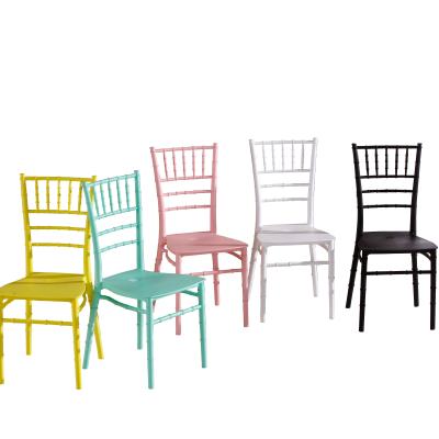 China Cheap modern cheap stackable design pp furniture wholesale colorful plastic chair from Dubai Mexico used to wedding banquet chairs sale for sale