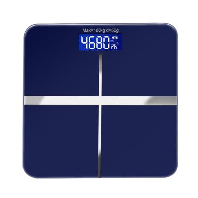 China Tempered Glass High Accuracy Household Body Weight Personal Digital Electronic Scale for sale