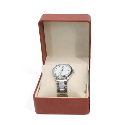 China High End Custom Leather Storage Savings Watch Box Logo Watch Gift Boxes Wholesale Custom Box for sale