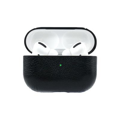 China For Earbuds For AirPods Pro Case Cover, Vegan Leather Accessories Compatible For Apple AirPods Pro Wireless Ear-buds Protective Box for sale