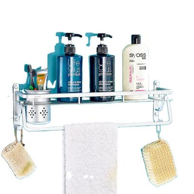 China Modern Bathroom Accessories Kitchen Accessories Storage Shelf with Rack for sale