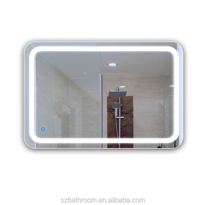 China Double Arm Extend Touch Screen Led Bathroom Mirror Light Wholesale for sale