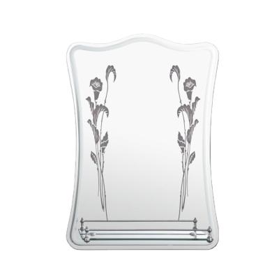 China Double Arm Extend Hot Sale Silver Glass Unique Bathroom Mirrors 2132 for sale