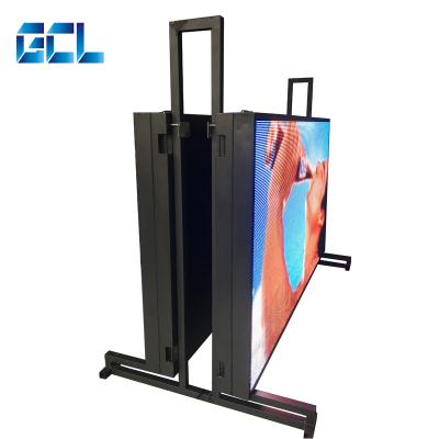 China Waterproof Wall Mounted Advertising Front Service Double Sides Outdoor Led Sign Board for sale