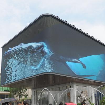 China Display LED comercial de publicidad al aire libre con alta definición y ángulo de visión amplio en venta