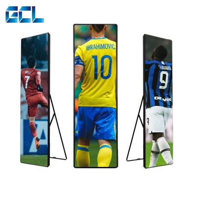 China Hoge vernieuwingssnelheid 3840Hz LED Poster Display Volkleurig Outdoor Waterdicht LED Poster Te koop