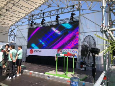 China P2.6 P 2.9 P3.9 Outdoor Stage Rental Led Display High Brush DJ Station LED Control Panel Screen for sale