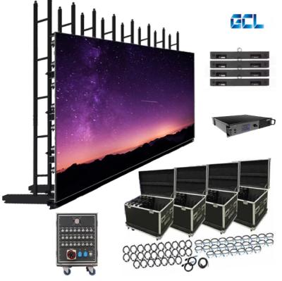 China Customizable Flexible Stage LED Video Wall Event LED Screen Display for sale