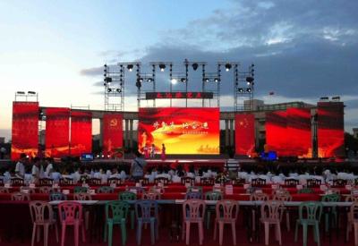 Chine Gflow Series P3.9-7.8 P10.4mm LED Display Screen For Shopping Center Stage Church Tourist Attraction Event à vendre