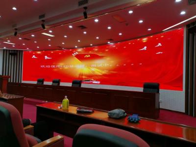 China Indoor 600*337.5mm PH0.9\1.25mm HD Groot LED-reclame scherm voor vaste installatie binnen Te koop