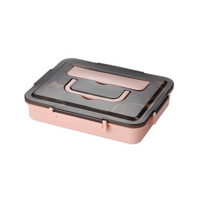 China Sustainable Girl Bento Reusable Eco Friendly Stainless Steel Leakproof Lunch Box for sale