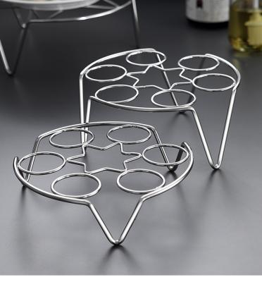 China Viable Unique Hot Sale Kitchen Modern Design Stainless Steel Stand Steaming Tripod for sale