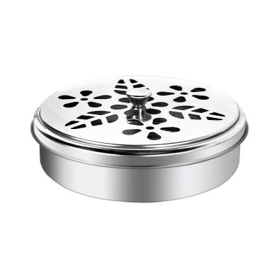 China Stainless Steele Now Professionally Used Mosquito-Repellent Incense Box Incense Box Repellent Censer for sale