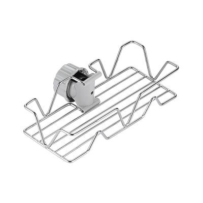 China Oriental stainless steel kitchen drain rack faucet bury multifunctional kitchenware receive rack to avoid punching can hang towel for sale