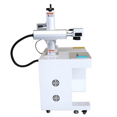 China Beautiful Design Raycus 30W 50W Fiber Laser Marking Machine Air Cooled Laser Marker for Metal and Non-metal Mark for sale