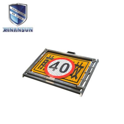 China Plastic Roadway Safety Signs Police Equipment Traffic Sign Board Car Led Sign Board for sale