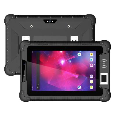 China Waterproof Sunlight 8Inch IPS Screen NFC RS232 RJ45 Android IP65 lte 4G lte 4G Readable Waterproof Rugged Tablet Industrial for sale