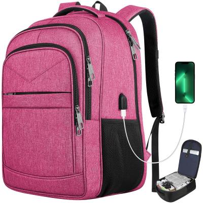 China With USB Business Backpack Oxford School Bag Oxford College Hiking Backpack High School Backpack Bag for sale