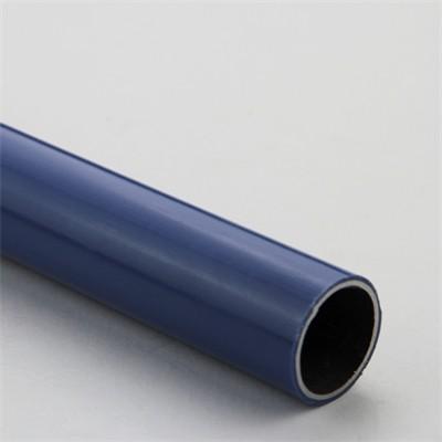 China o aço revestido PE do diâmetro de 27.8mm conduz tubulação revestida do polietileno de JY-4000SL-P escura - azul à venda