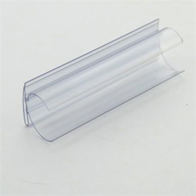 Chine Rail en plastique transparent de PVC ES2082 pour le tuyau enduit d'OD 28mm à vendre