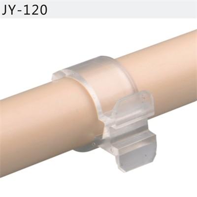 Chine Garnitures en plastique de bride de tuyau de JY-120 28mm pp pour le support de label à vendre