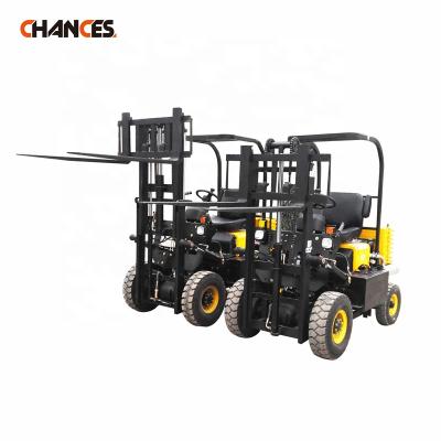 China Factory supply 1ton mini hotels small diesel forklift 1ton diesel forklift with latest CE EPA on sale for sale