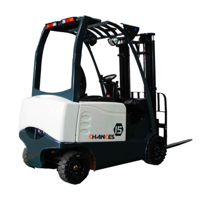 China 2021 Hotels Brand New Design 1.5ton Mini Forklift 1500kg Battery Power Electric Forklift On Promotion for sale