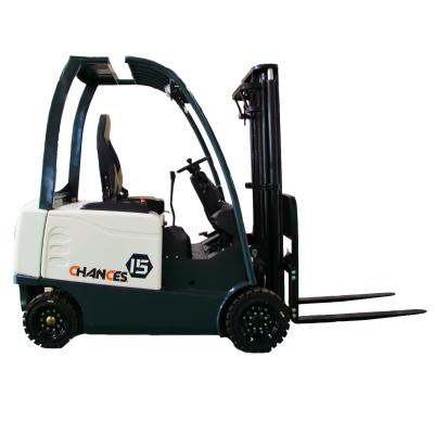 China 2021 Hotels Brand New Design 1.5ton Mini Forklift 1500kg Battery Power Electric Forklift On Promotion for sale