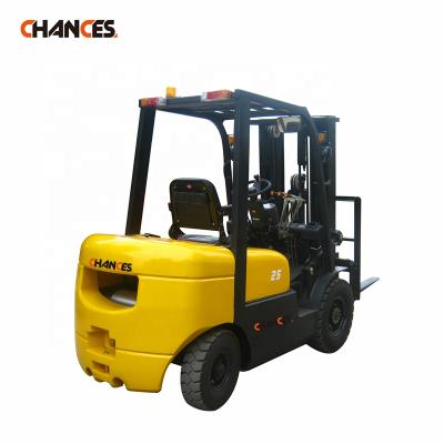 China Direct Loading Mini Diesel Forklift Hotel Manufacturers Forklifts Small 2.5 Ton for sale