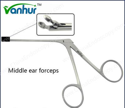 China Customizable Otoscopy ear forcep for Middle Ear Removal Procedures and Techniques for sale