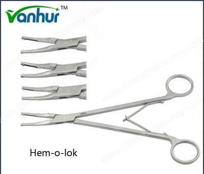 China Reusable Clip Applier for Open Surgery Hem-O-Lok Style FDA Certified Steel Design for sale