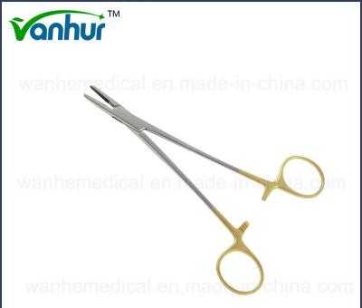 China Customized Urology Instruments Alloy Veneers Needle Holder Clamp 160mm 200mm for sale