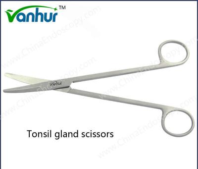 China CE Compliant HD2057 General Throat Instruments Tonsil Gland Scissors for Surgical for sale