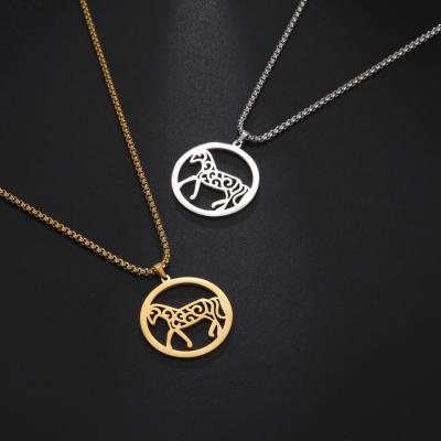 China FASHIONABLE Bible Baseball Cross Hollow Stainless Steel Necklace Witch Pendant Necklace for sale