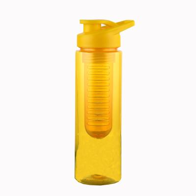 China Sustainable Direct Drinking 700ml Food Grade Infused Water Bottle Fruit With Handle For Home For Travel for sale