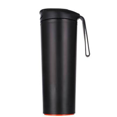 China Creative Magical Double Cup Suction 540ml Heat Insulation BPA FREE Anti-scalding Coffee Mug for sale