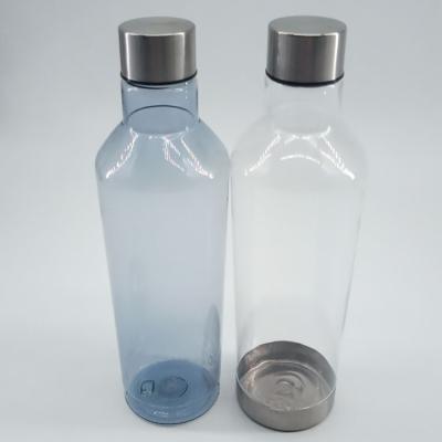 China Sustainable New Product 800ml Large Size Plastic Stainless Wine Bottle Lid And Bottom For Party for sale