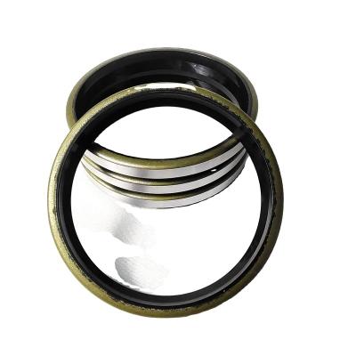 China NBR High Temperature Rubber Metal Hydraulic Dust Wiper Seals GA Seal For Excavator 70*80*7/10 70*80*7/10 for sale