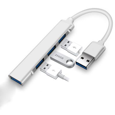 China New 4 in 1 Multi Hub USB 3.0 Left Splitter 4 Adapter OTG for Lenovo for Macbook Pro 13 15 Pro Air 6 PC Computer Accessories for sale