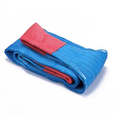 China Hotsale 5:1/6:1/7:1 Polyester 8 Ton Lifting Blue Eye To Eye Web Lifting Sling for sale