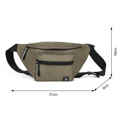 China Waterproof Sustainable Fabric Waist Pack Bag Recycled Pussy Pack for sale