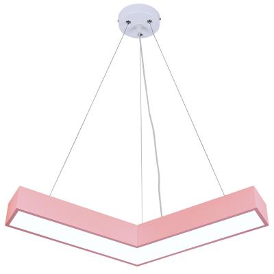 China Modern Starlight LED Modern Pendant Light Flush Mount V Shape Chandelier Pendant Lamp for Living Room,Kitchen Island Dining Room Bar for sale