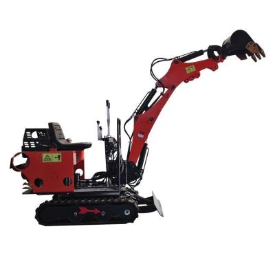 China Hotels FREE SHIPPING CE/ISO 800kg Small Chinese Mini Excavator For Sale for sale