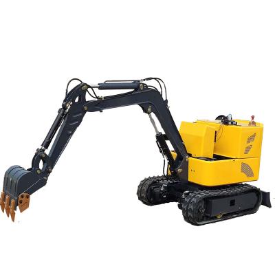 China Building Material Shops Environmental 800kg 1ton Special Remote Control Mini Excavator Battery Operated for sale