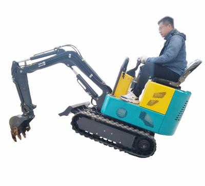 China Construction material stores new electric excavator prices 1000kg 1 ton mini excavators small digger with CE/ISO for sale