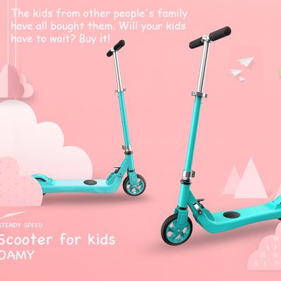 China Height Adjustable Handlebar Kids Electric Scooter Motorcycle Wheel Design Specially Fold Portable Fast Student Children's Baby Scooter Load E Scooter for sale