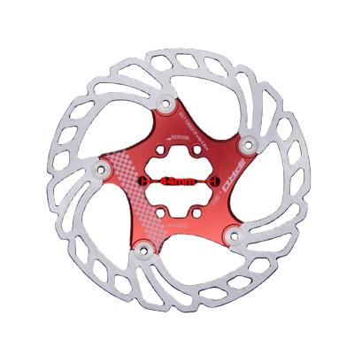 China MTB Road Bike Brake Rotor 160mm 180mm 203mm Stainless Steel Hydraulic Road Disc Brake Two Way Braking Rotors With Screws Bike Accessories for sale