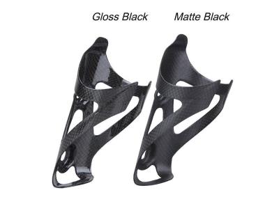 China Bike Bottle Cup Holder Bicycle Accessories 22g 3k UD Carbon Water Bottle Lightweight Glossy Matte Cage for sale