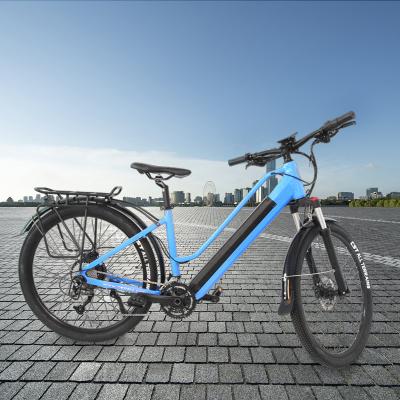 China Bafang 750W Motor Powerful Electric City Bike Aluminum Alloy 7 Speed ​​Aluminum Alloy Lithium Battery Disc Brake Electric Bicycle for sale