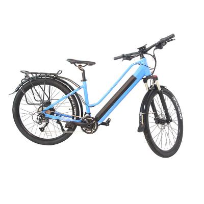 China Sight adult electric city aluminum alloy bicycle aluminum alloy city bicycle with disc brake 7 speed 26-Inch wheels 750W bafang motor for sale